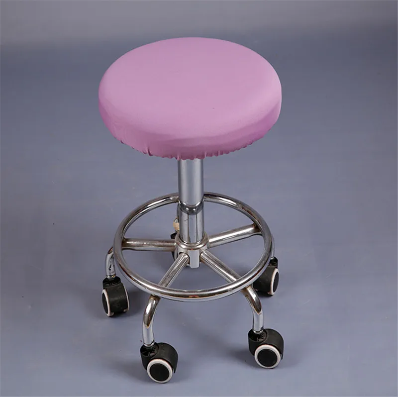 Новинка чехол для круглого стула барного эластичный сиденья дома кресла круглый