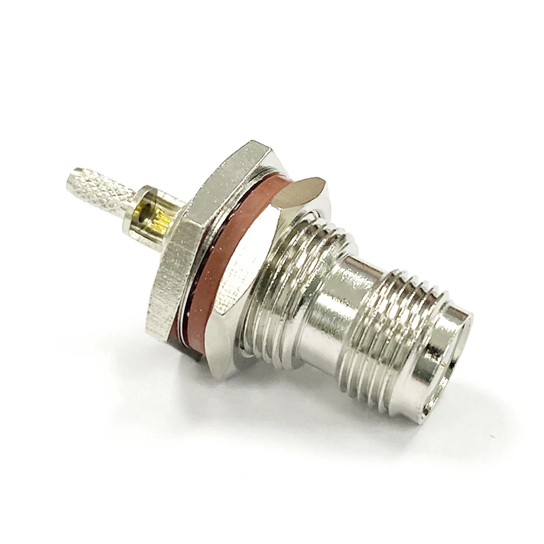 1 шт. RP TNC со штекера на гнездо Гайка RF коаксиальный преобразователь коннектор