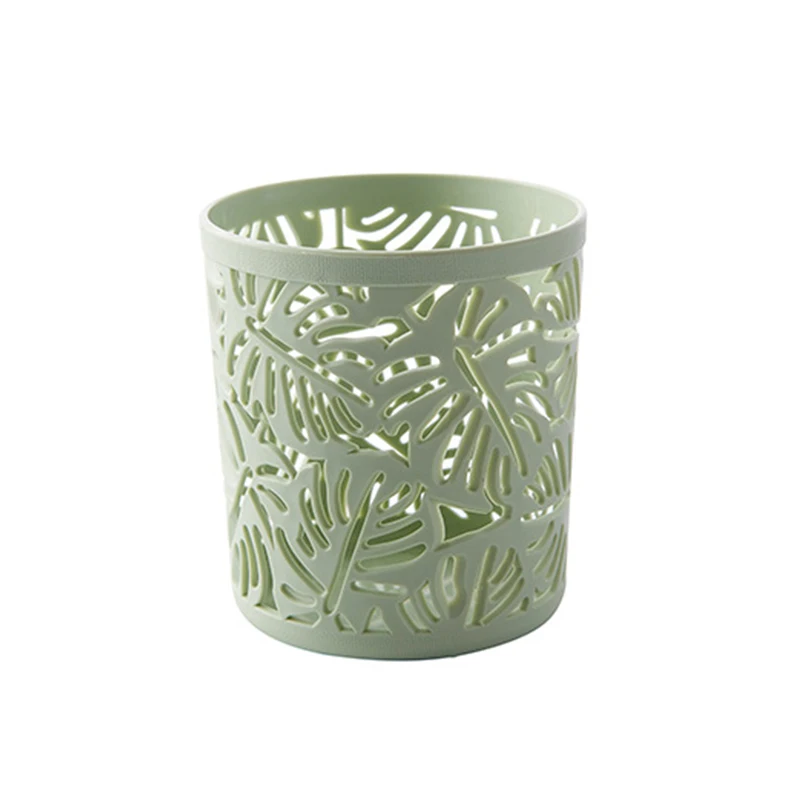 

1PC Hollow Flower Brush Storage Pen Pencil Pot Holder Container Desk Organizer Gift Plastic Lace Hollow Pen Holder Office Suppli