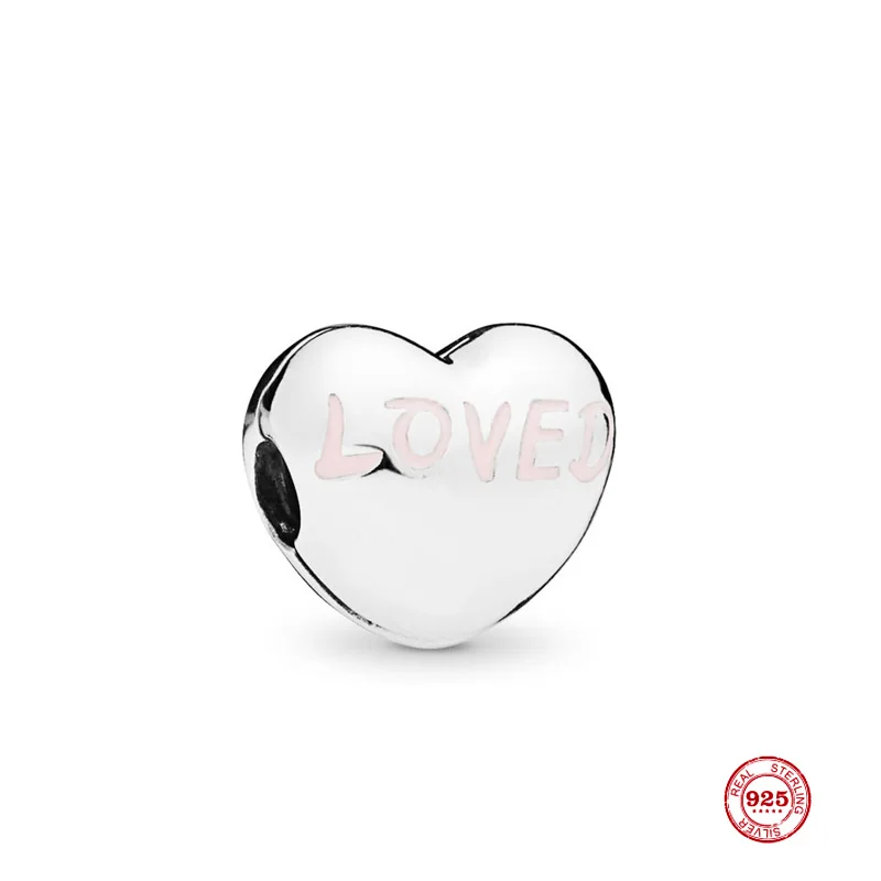 Модная подвеска Стерлинговое Серебро оригинал 1:1 королева пчела зажим белая