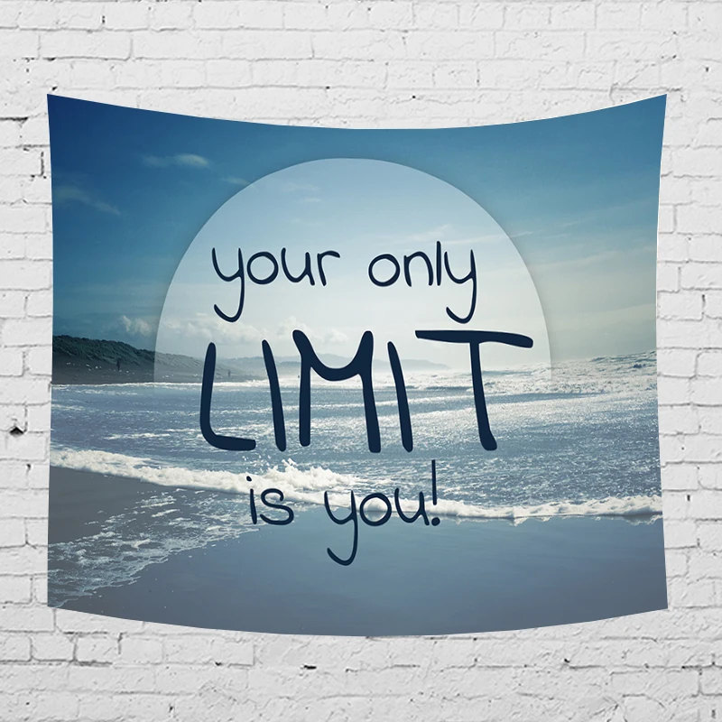 Настенный гобелен с принтом букв Большое пляжное полотенце ковер Ковер 200x150 см