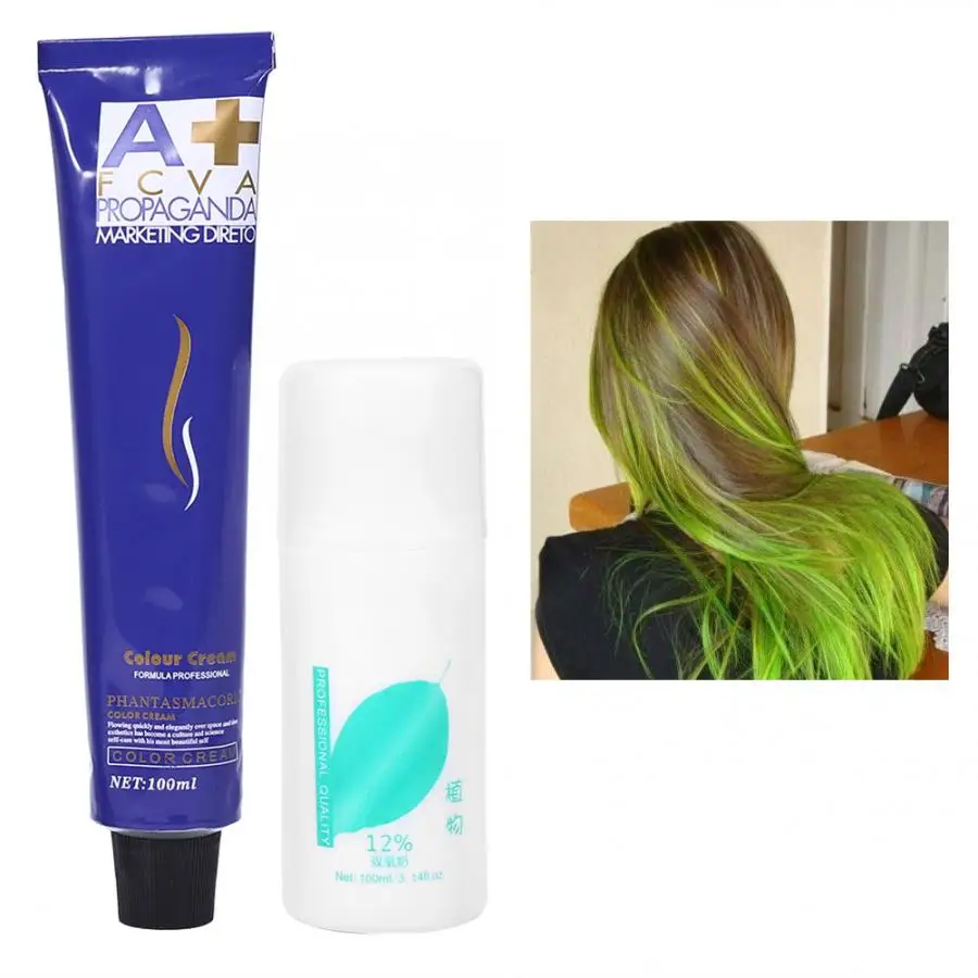 Модная краска для волос ing 100 мл/бутылка естественного цвета безопасная укладки