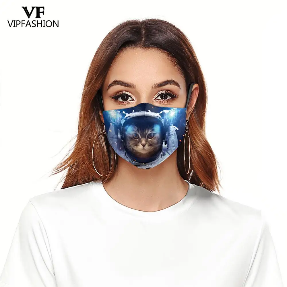 Модная Пылезащитная забавная маска для лица VIP унисекс против смога Моющаяся