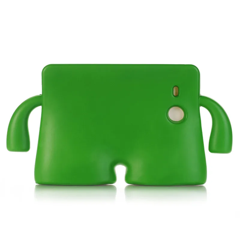 Green Детский мультяшный пенопластовый чехол для samsung Galaxy Tab E 9,6 T560 T561 T565 T567V, детский противоударный защитный чехол s - Цвет: Green