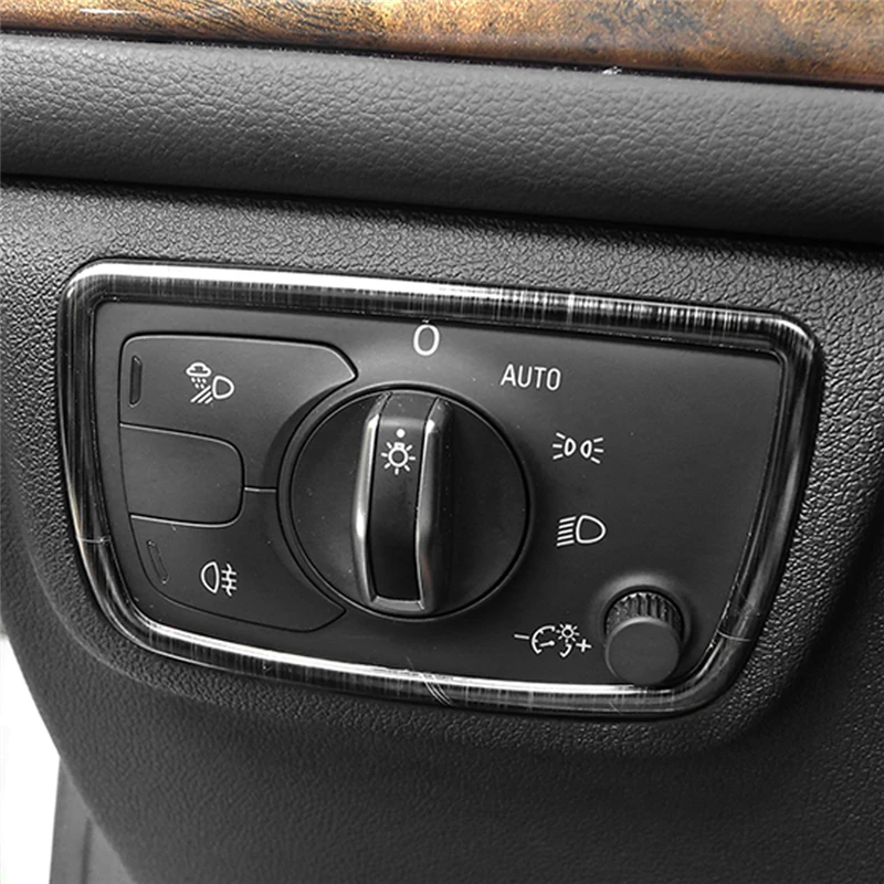 CARMANGO для Audi A6 C7 2011 2019 Автомобильные фары кнопочный переключатель панель Крышка