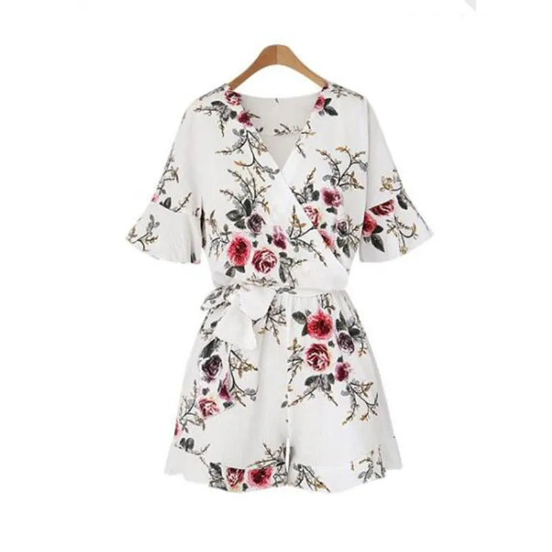 Комбинезон из полиэстера с принтом хлопковое боди для женщин бесплатная