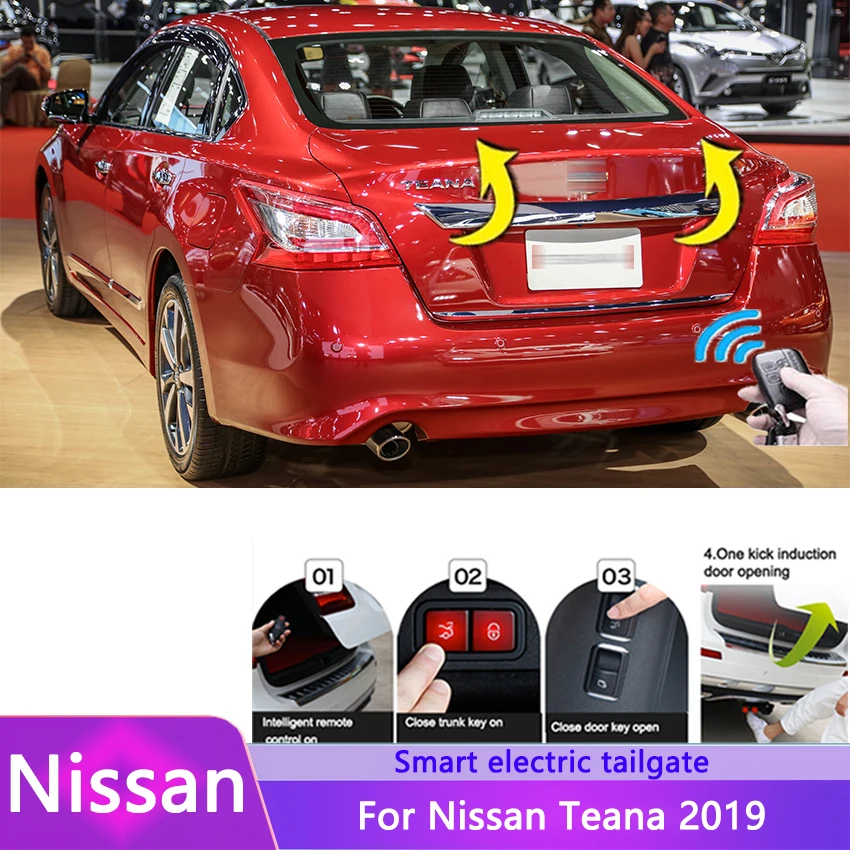 

For Nissan Teana 2019 Tail Gate Door Supports Shock golf Giuli Tailgate Boot Gas Struts Spring car accessories