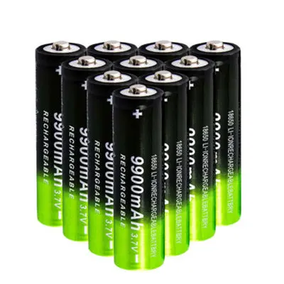 

18650 Battery High Quality 9800mAh 3.7V 18650 Li-ion batteries Rechargeable Battery For Flashlight Torch + Free shipping