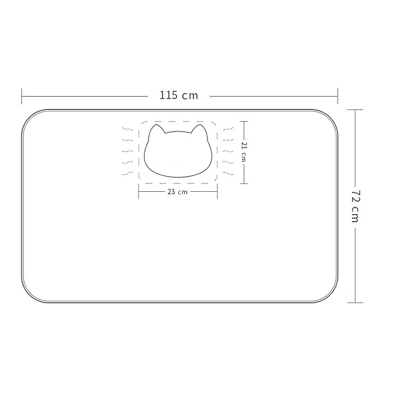 

USB Heated Blanket Cartoon Multifunctional Electric Warming Throw Hand Warmer Heating Blanket for Home Office