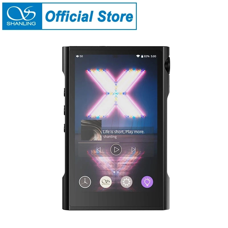 Портативный музыкальный плеер SHANLING M3X Android MQA Bluetooth MP3 Dual ES9219C DAC AMP DSD256 PCM 384 кГц 3 5 мм/4