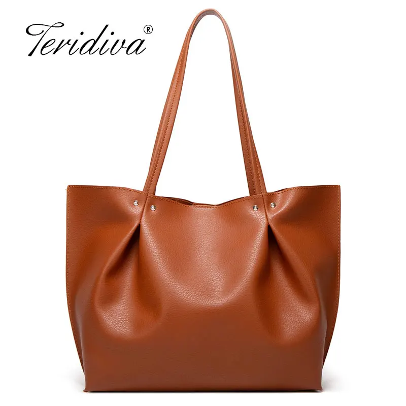 Роскошные брендовые сумочки из мягкой кожи винтажные женские ручные сумки