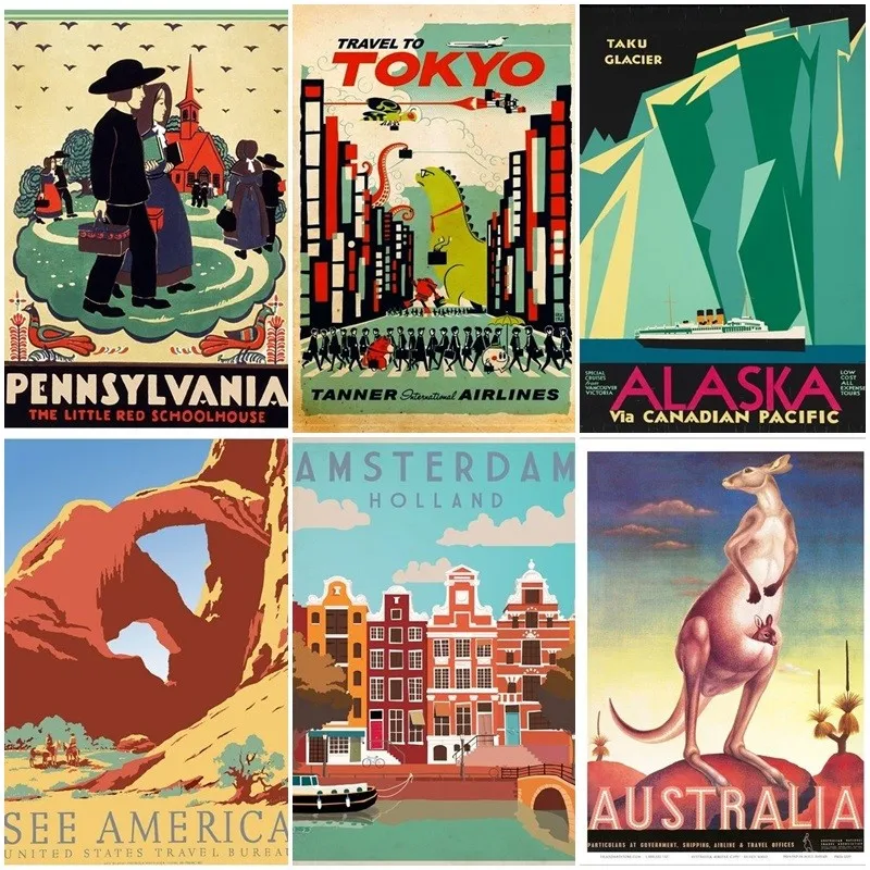 

Алмазная живопись, картина для путешествий Стразы, алмазная вышивка, Алмазная мозаика, картина, Набор для вышивки крестиком