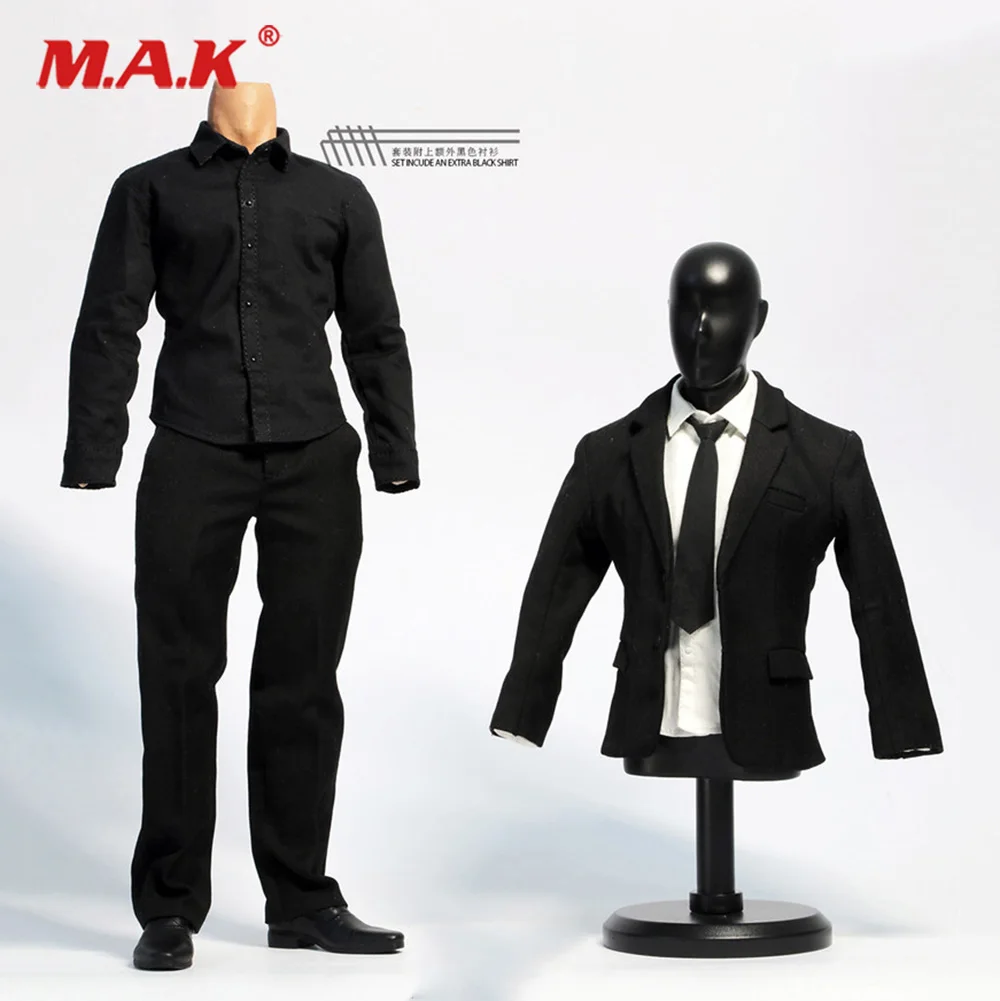 

JXTOYS-034 1/6 Gentlemen's Suit Clothes Set with 2 shirts For strong JXS01 Body 12'' Male Action Figure