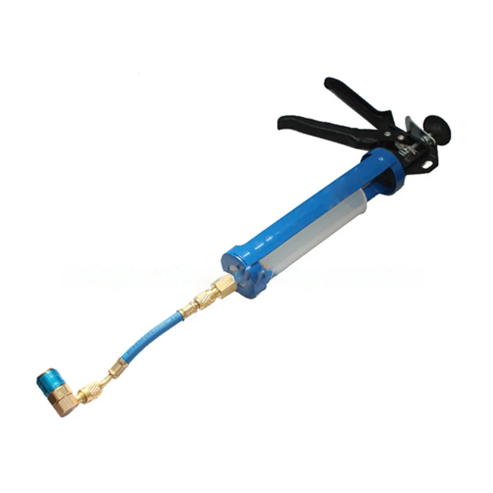 Масляный/фотоэлектрический R12 R134a R410a ручной поворотный насос масляный инжектор