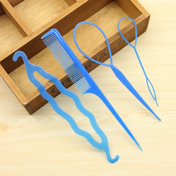 4 шт./компл. длинные заколки для волос зажимы трендовые инструменты укладки