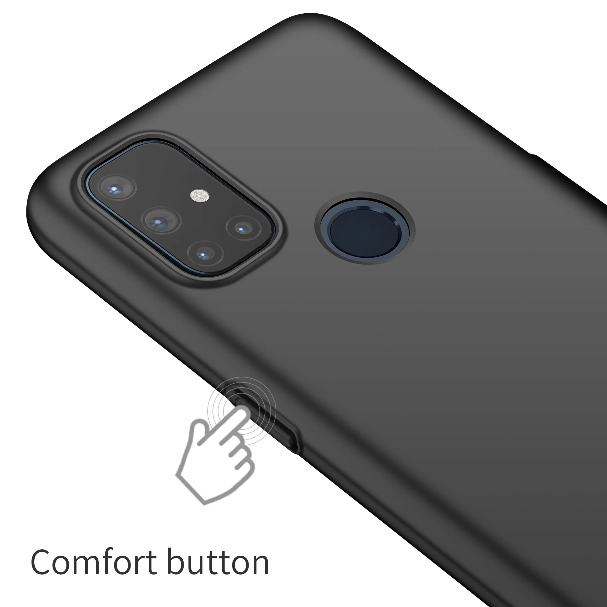 for oneplus nord n10 5g case high quality hard pc slim matte protective back cover case for oneplus nord n100 n10 phone shell free global shipping