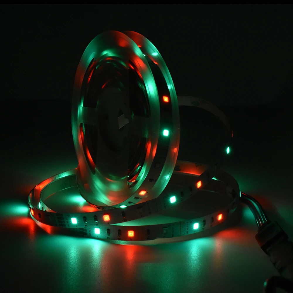 Светодиодная лента SMD2835 для подсветки гибкая LED полоска с RGB подсветкой теплого