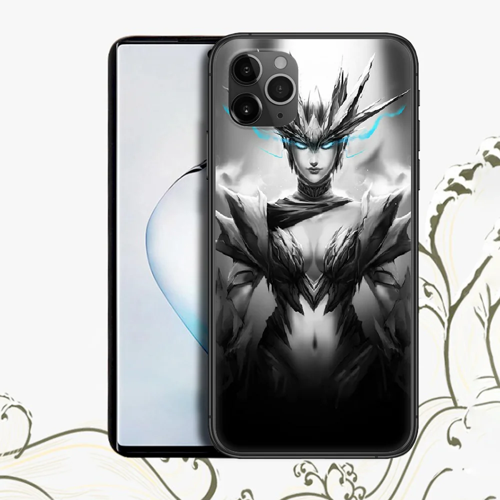 

Game Lol League of Legends Iphone 4 4s 5 5S SE 5C 6 6S 7 8 Plus 11 12 Mini Pro Max X XS XR 2020 For Phone Case black Back