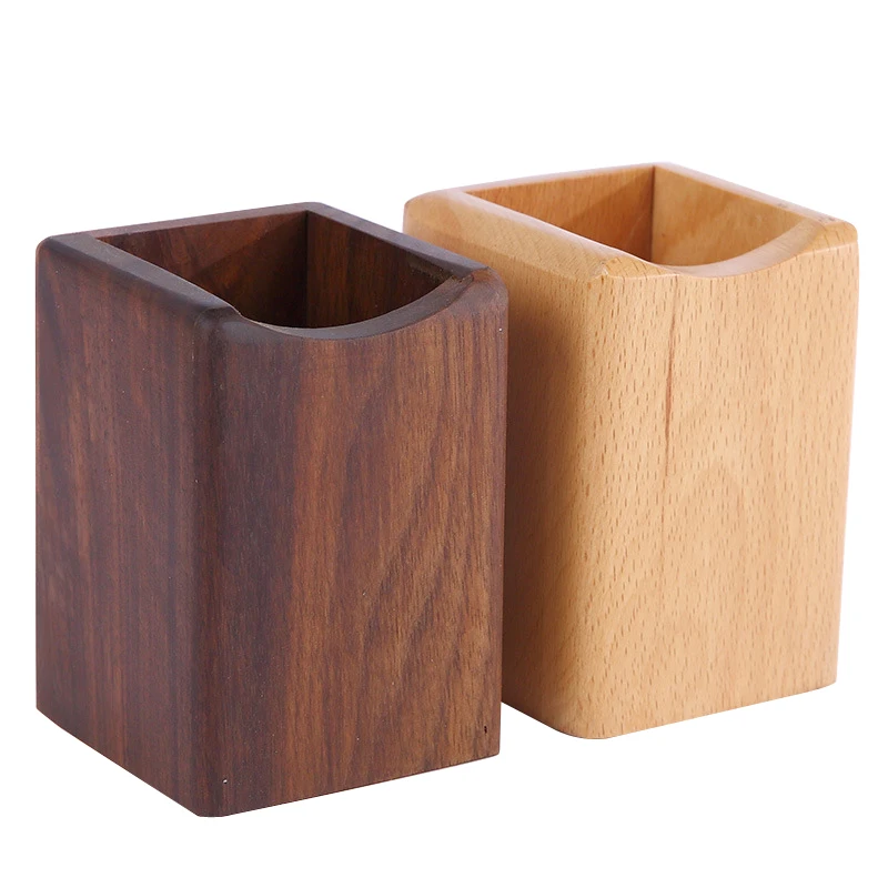 Натуральный деревянный держатель для ручек из Букового орехового дерева
