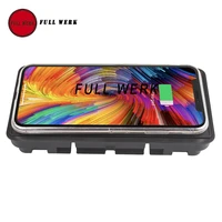 1pc 10w qi car wireless charger fit for bmw 3 series g20 g21 19 20 phone fast charging plate holder device adapter