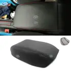 Для VW Golf 6 MK6 2010 2011 2012 2013 Кожа микрофибра Стайлинг автомобиля центральный подлокотник консоль крышка коробка сменная крышка отделка