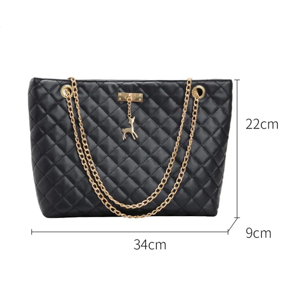 

Women pu Leather women Handbags Female Shoulder bag designer Luxury Lady Tote Large Capacity Zipper Shoulder Bag