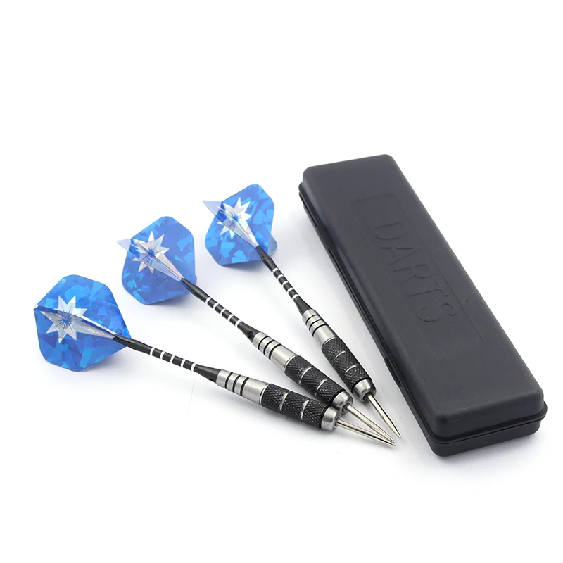 

Tungsten Steel Tip Needle Darts 26g/1Set Competition with Box Dart Flights+Brass Barrels Dart Tip+Dart Shafts Dardo