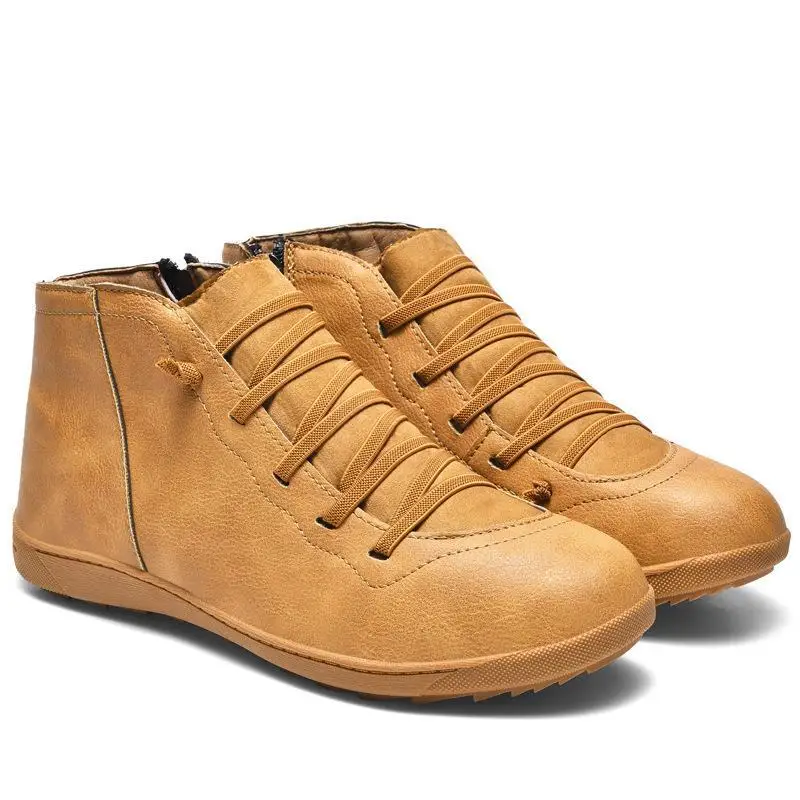 

Men Martin Boots 2021 Autumn Waterproof Leather Sneakers Super Warm Men's Boots Outdoor Male Snow Boots Work Shoes Size 39-47