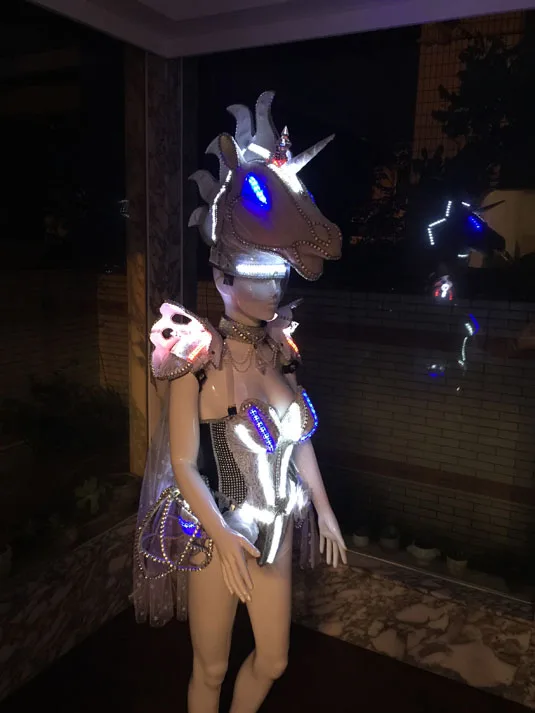 Флуоресцентный танцевальный костюм для взрослых мужчин одежда выступлений