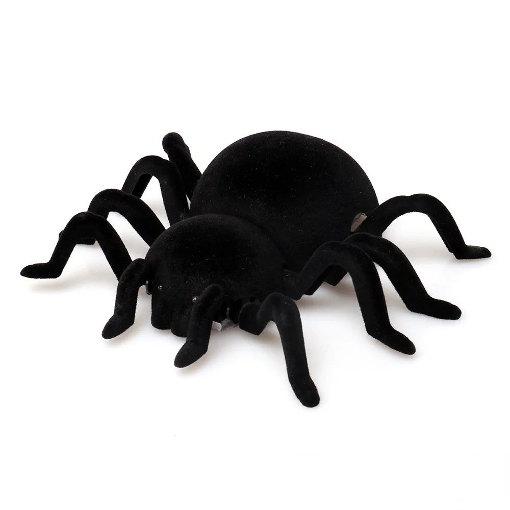 

Remote Control Spider Scary Wolf Spider Robot Realistic Novelty Toys Halloween Gifts Boy Girl Birthday Gift 2021