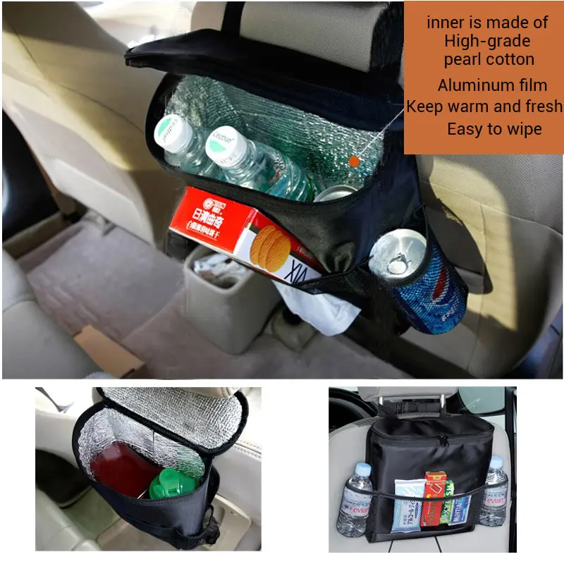 Автомобильный органайзер для молока Детской бутылки с сетчатыми карманами|storage