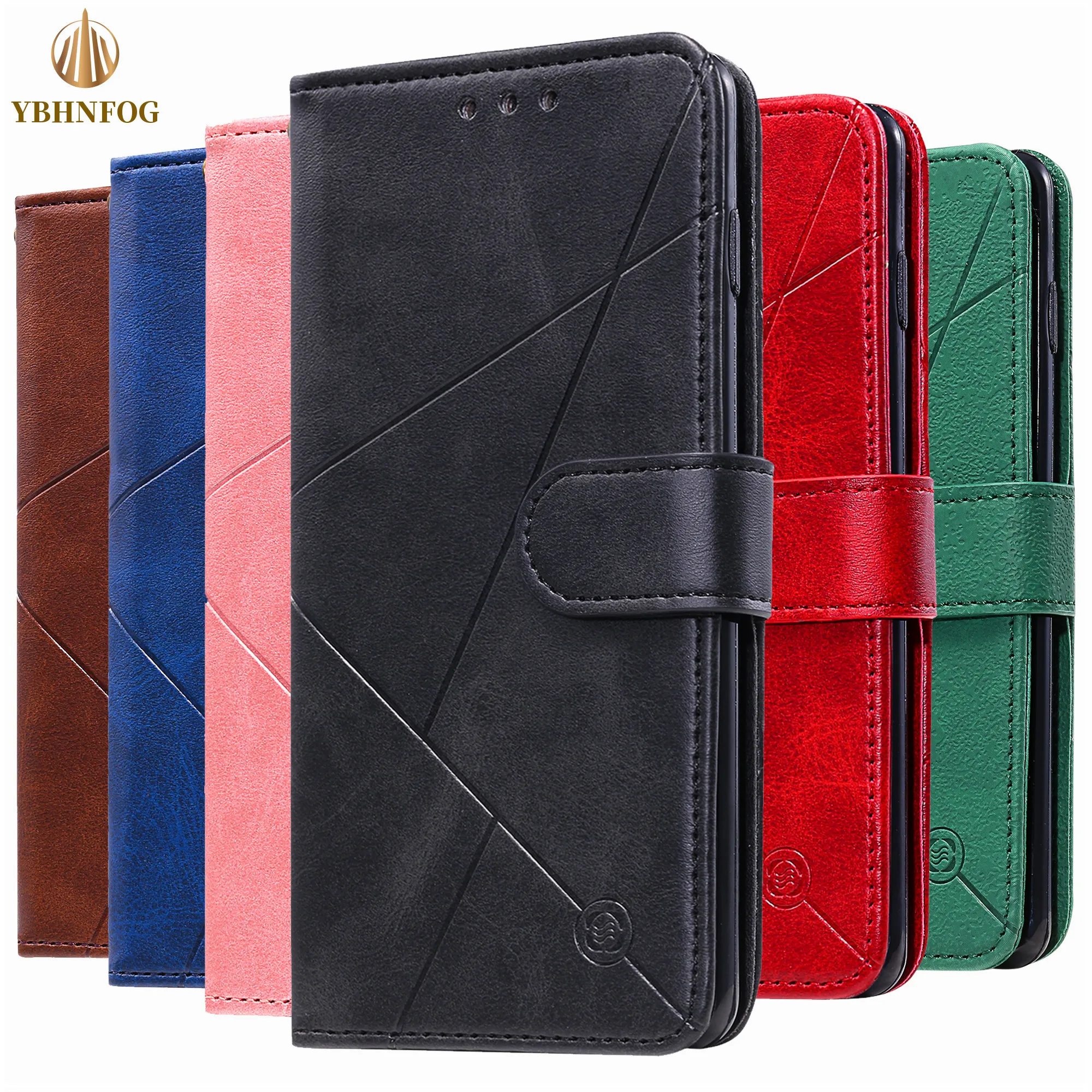 

Luxury Leather Flip Phone Case For Moto G6 Play G7 Plus G8 Power Moto E5 E6 Plus Wallet Card Slots Holder Stand Bags Cover Coque