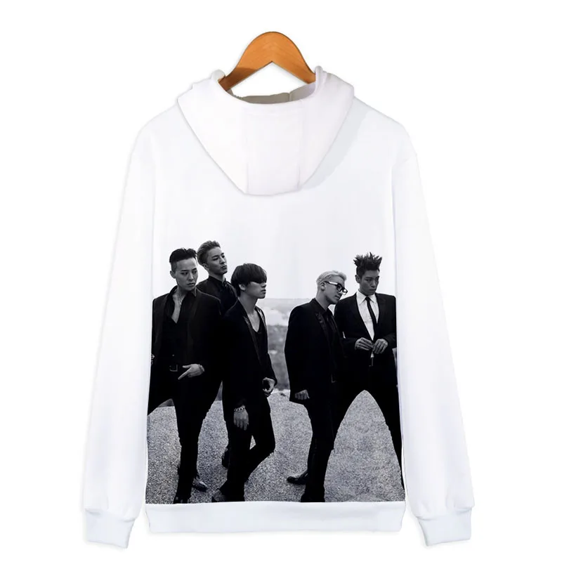 

New BIGBANG 3D Zipper Hoodie Women/Men Fashion Casual BIGBANG Sweatshirt Hip Hop Kawaii Streetwear Clothes tops