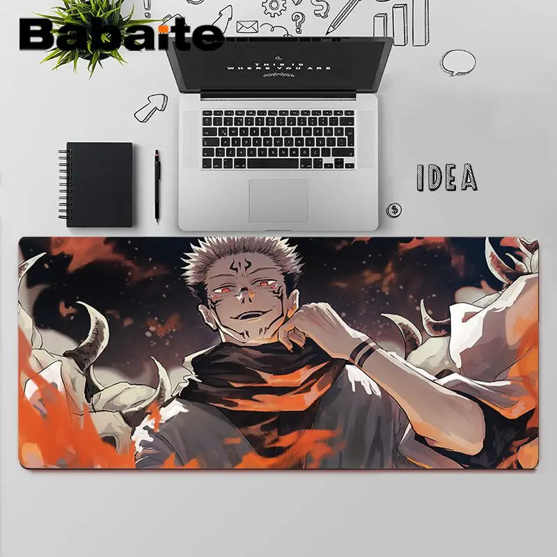 

Babaite Top Quality Anime Jujutsu Kaisen Comfort Mouse Mat Gaming Mousepad Free Shipping Large Mouse Pad Keyboards Mat