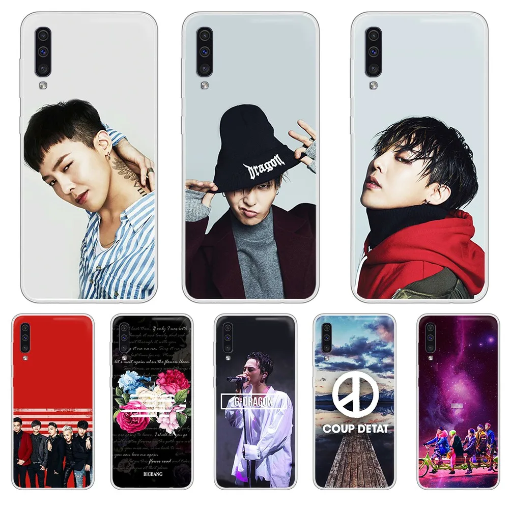 G DRAGON Korea popular singer trend hoesjes Прозрачный чехол для телефона XIAOMI Redmi Note 3 4 5 6 7 8 9 9s Pro max 8T