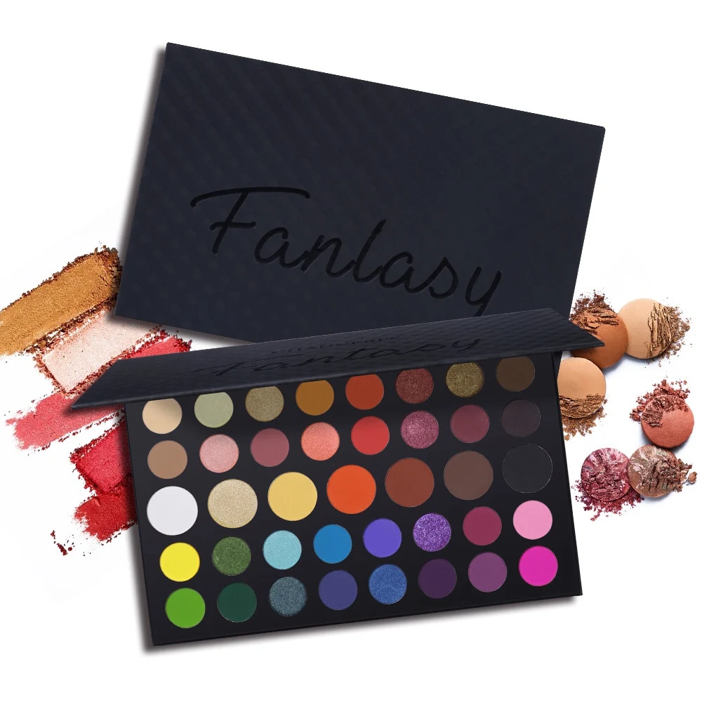 39 цветов James Charles Shimmer матовая палитра теней для век стойкий блеск Высокая пигментация Идеальная красота Тени для век косметика