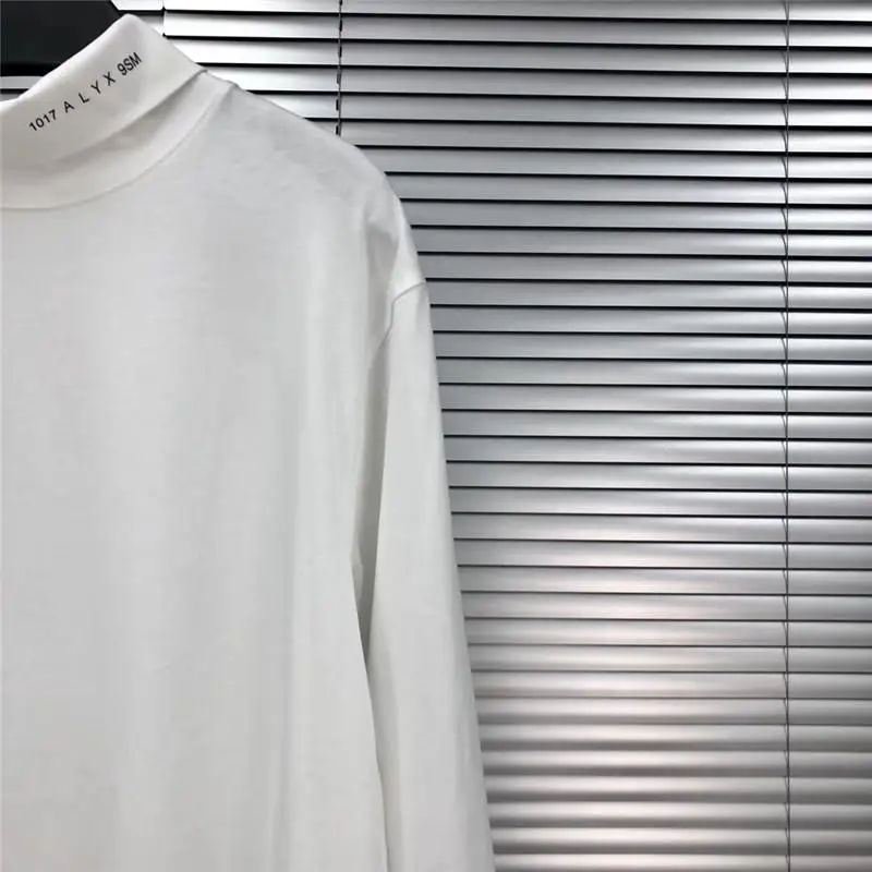 

High-Quality Stand Collar 1017 ALYX 9SM Long Sleeve T-shirt Men Women 1:1 Casual Oversize Turtleneck ALYX T shirt Top