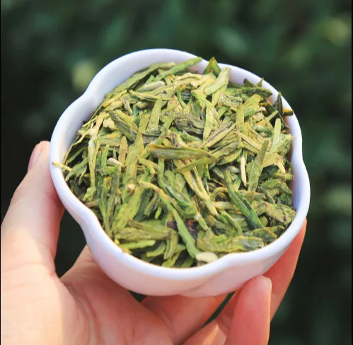 Китайский чай Longjing Dragon Well, китайский зеленый чай Longjing, китайский зеленый чай для похудения, забота о здоровье, зеленый чай