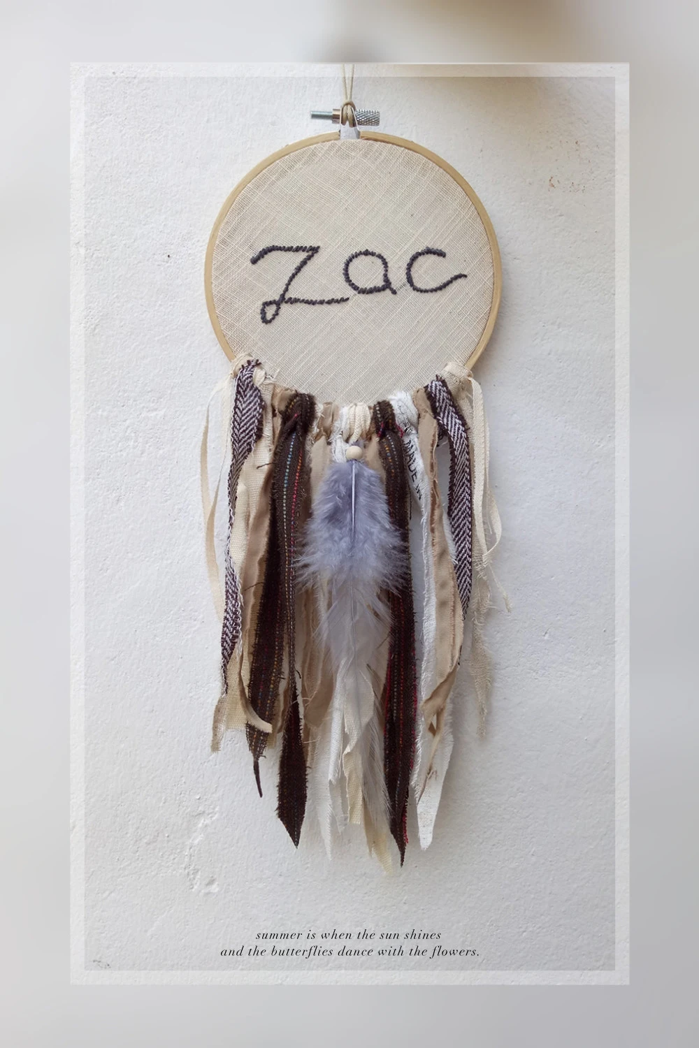 

One piece handmade Dream catcher aeolian bells hanging drop photography prop