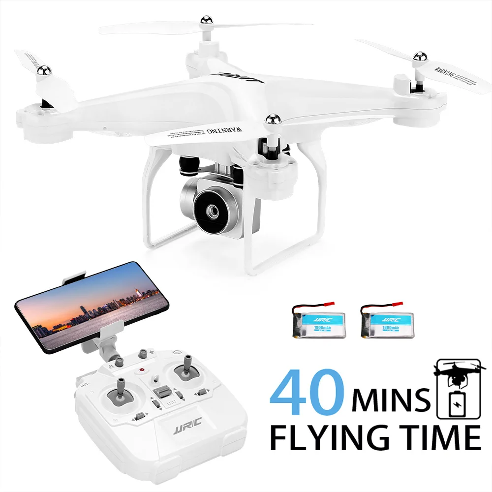 JJRC H68 Professional Drone с камерой Квадрокоптер 720 P Wifi FPV RC Квадрокоптер Дрон вертолет 20 минут Время полета