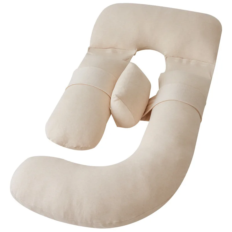 Pregnant woman pillow waist side pillow sleeping side pillow pregnancy belly support U-shaped pregnancy pillow maternity pillow