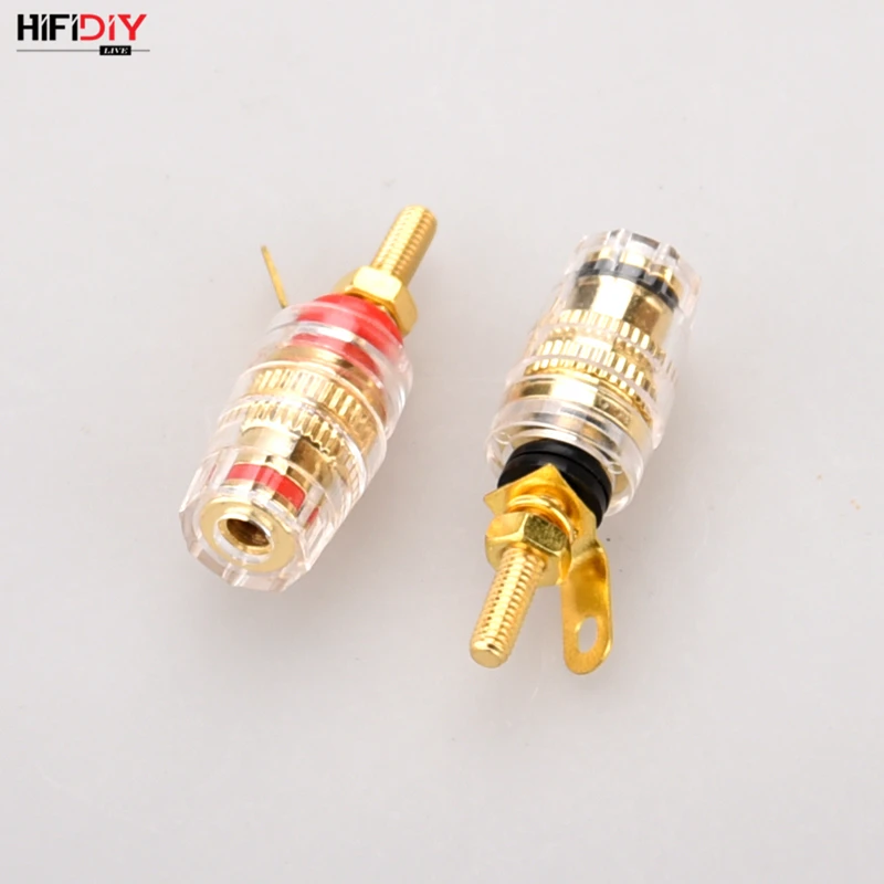 HIFIDIY LIVE 2 шт. DIY спикер клеммный соединитель связывающий пост HIFI усилитель чистый