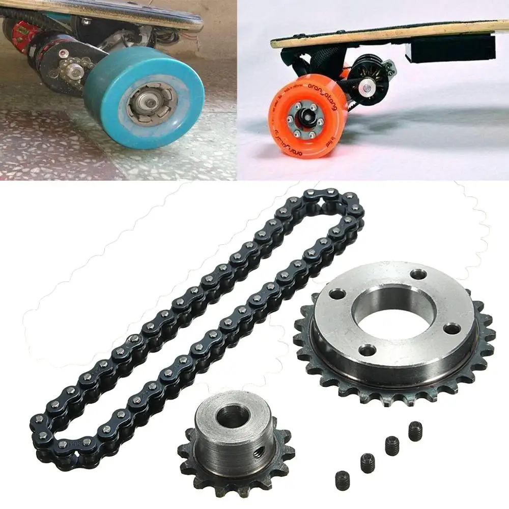 DIY Sprocket Chain Wheel for Electric Longboard 8044 Skateboard Repalcement Part Skateboard Accessories Electric Skateboard Gear