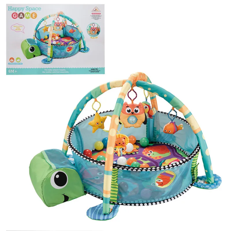 

Baby Multifunctional Crawling Mat Ocean Ball Children's Fitness Rack Game Mat Send Ocean Ball Toys