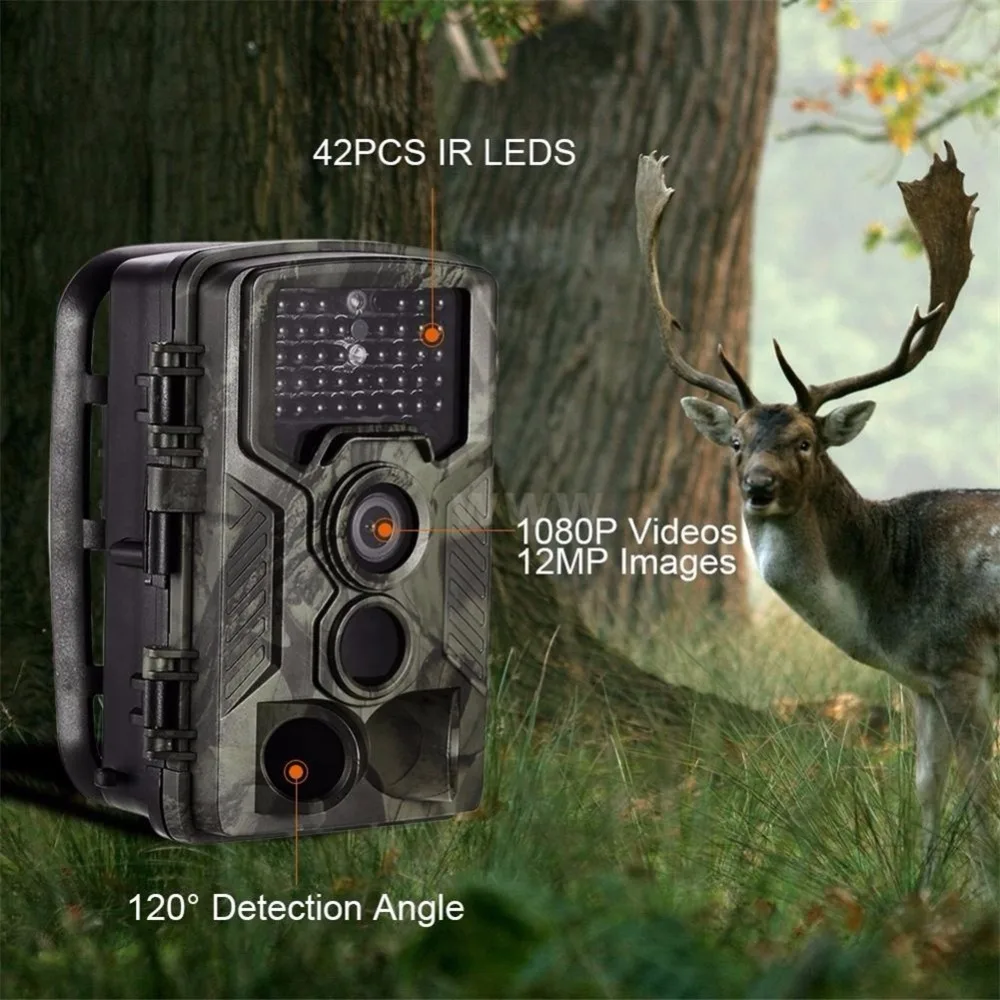 HC-800A охотничья камера 42 IR LEDs инфракрасная ночного видения Trail скаутская IP65