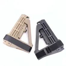 10PCS/set Outdoor Sports CS Game Nylon Stock Upgraded Airsoft Accessories For Jinming9 M4 HK416 AR DIY Parts