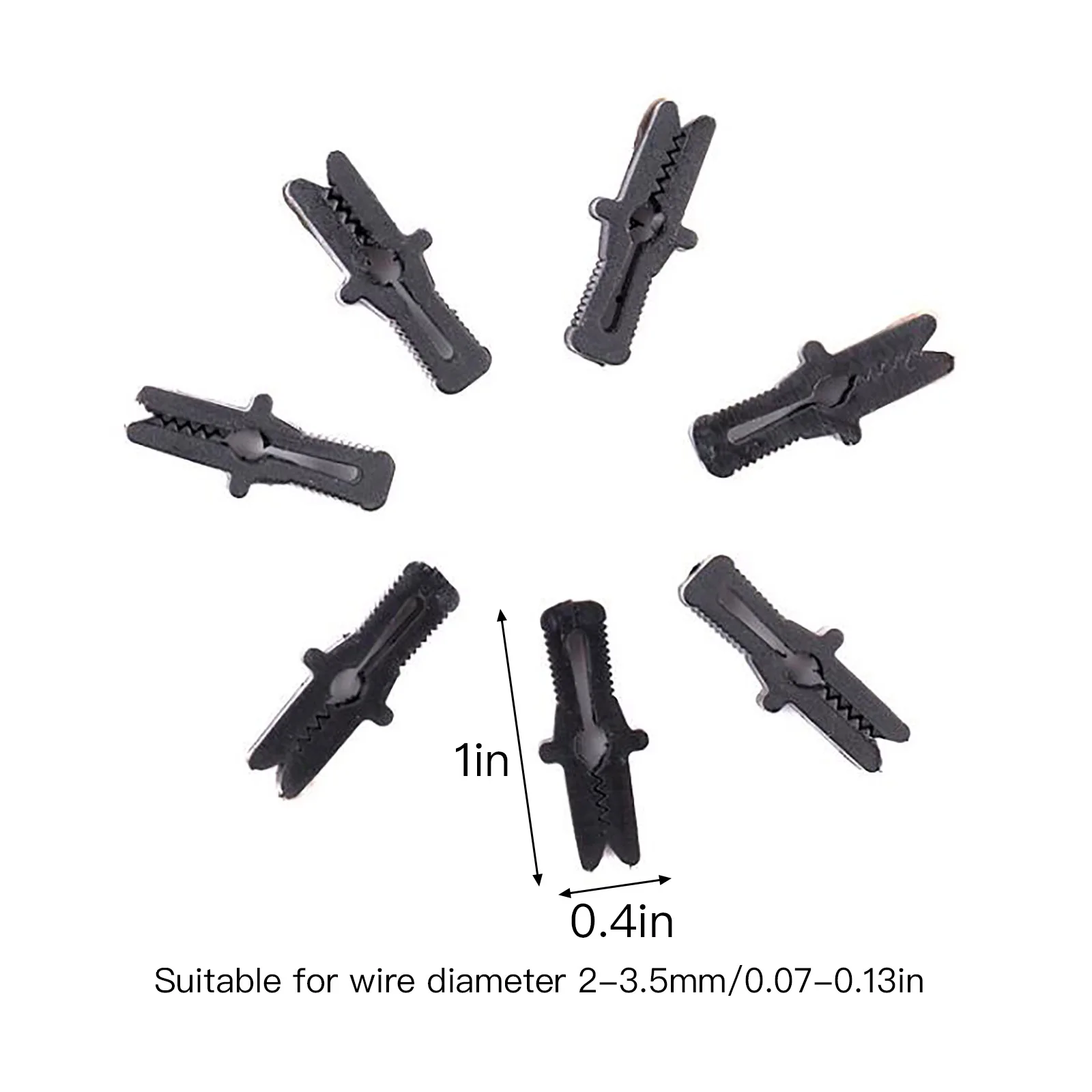 Труба пленочный разъем зажим зажимы 100 теплица для противомоскитной сеткой