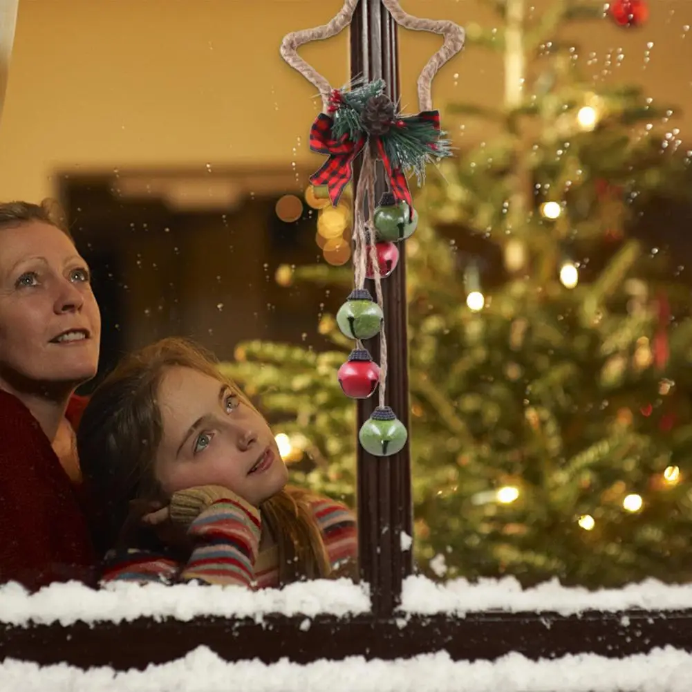 Декор для рождественских колокольчиков подвесной креативный ржавый старый
