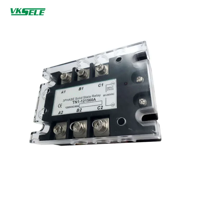 

Three phase solid state relay TN1-1260A TN1-1275A TN1-1280A TN1-12100A TN1-12120A