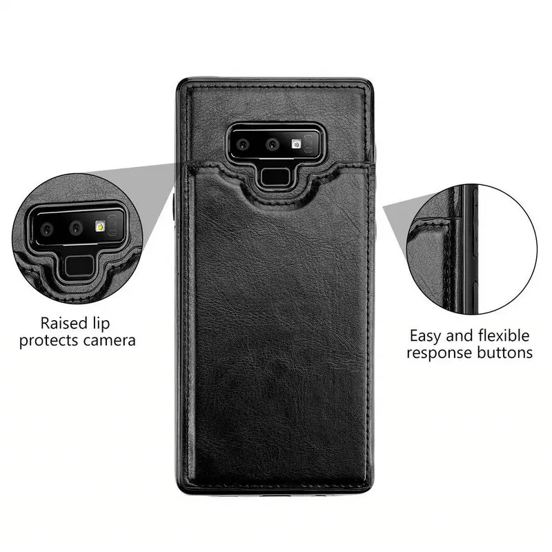 Роскошный кожаный чехол для samsung S9Plus чехол S10Plus Note9 чехол для Note 9 Galaxy S10 S9 S8 Etui для samsung Note 10 Plus чехол S10E